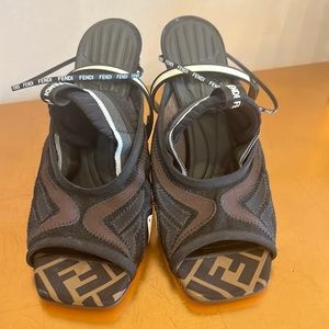 Fendi sling bag heels